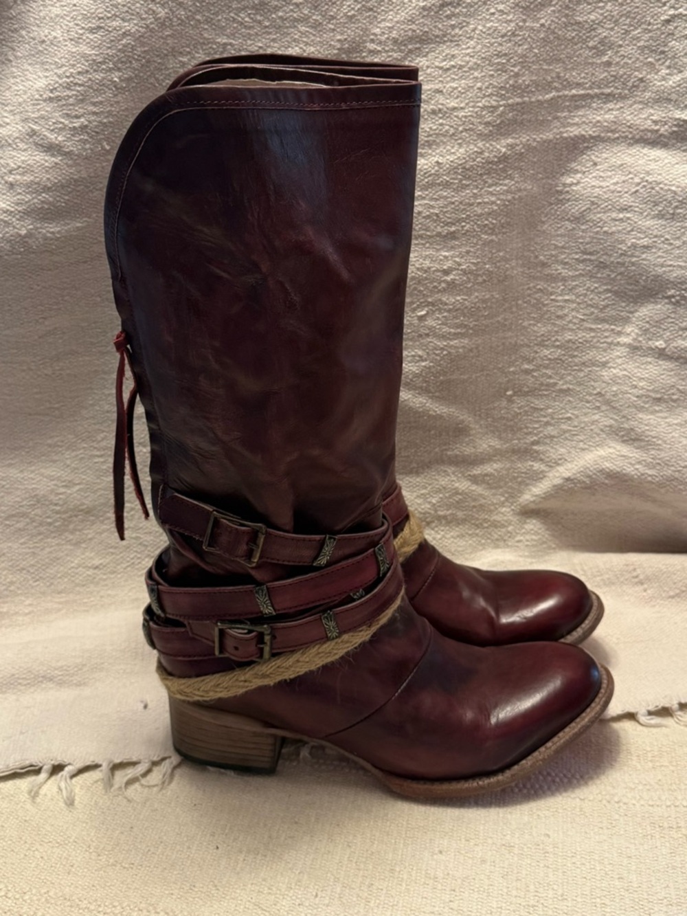 Freebird Wine Drove boots size 11